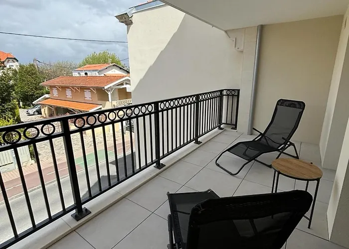 アパート Duplex T4 Centre-ville Arcachon, 6 Pers, Terrasses Avec Apercu Bassin, 100m - Fr-1-474-261 アルカション