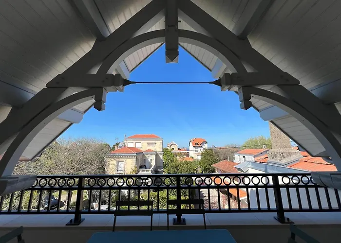 Duplex T4 Centre-ville Arcachon, 6 Pers, Terrasses Avec Apercu Bassin, 100m - Fr-1-474-261 * アルカション