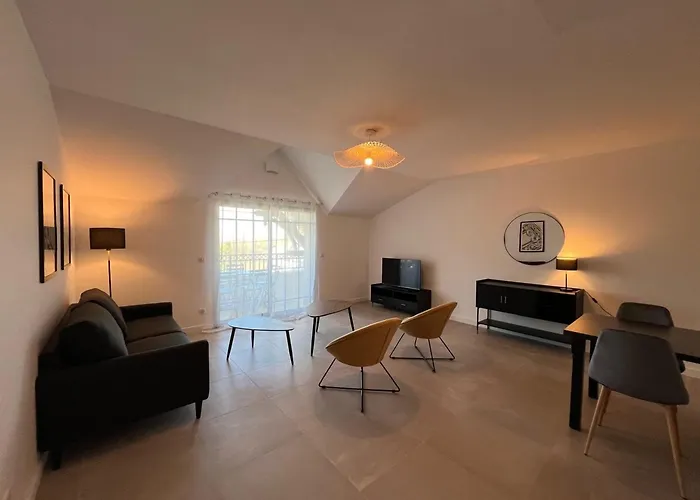 アパート Duplex T4 Centre-ville Arcachon, 6 Pers, Terrasses Avec Apercu Bassin, 100m - Fr-1-474-261 アルカション